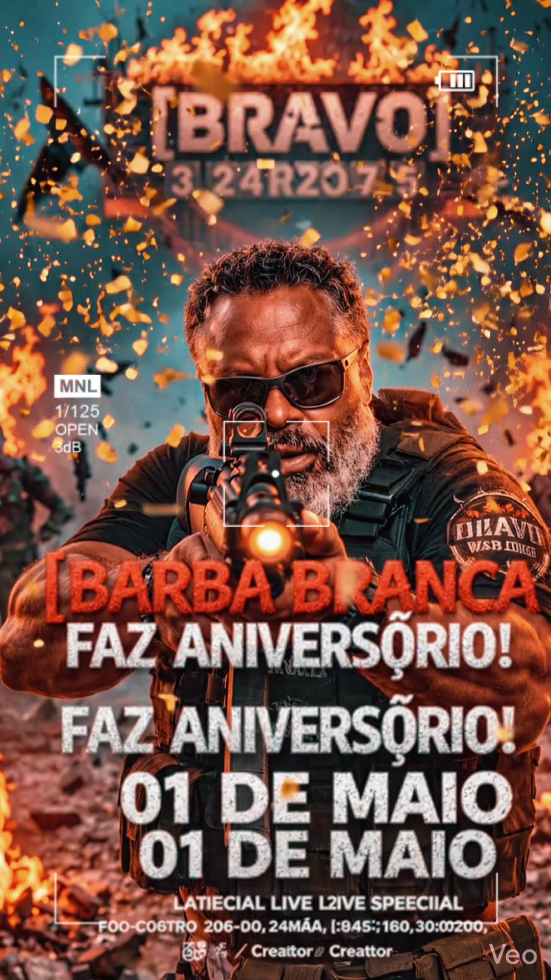 @Luiz Barba Branca BRAVO