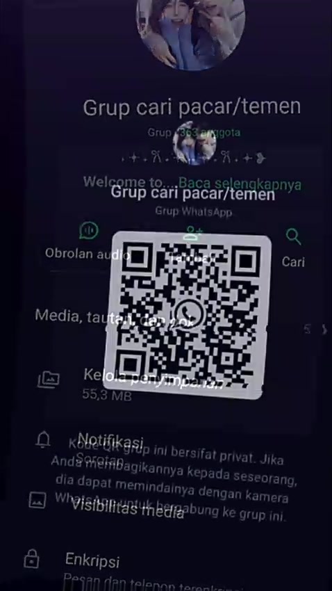 @grup cari pacar/teman
