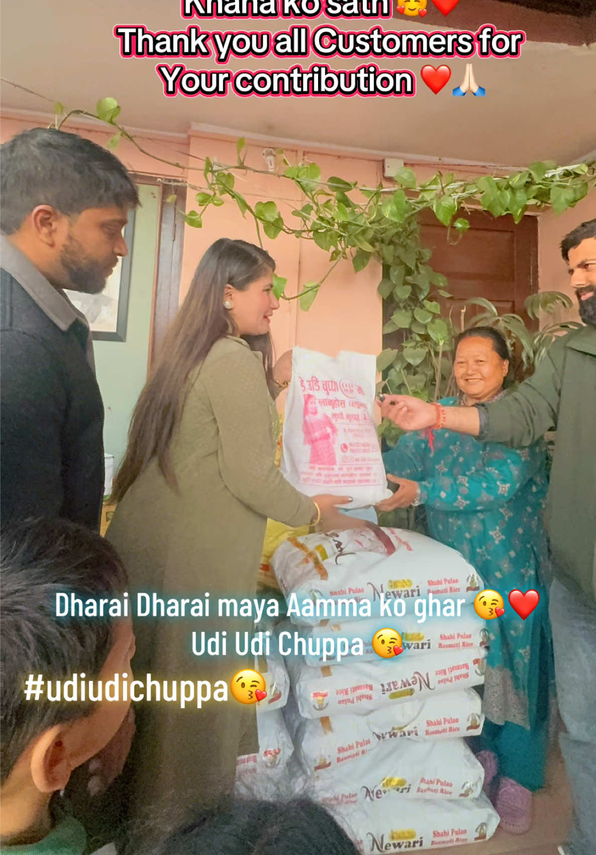 @Udi Udi Chuppa😘Alina Baskota