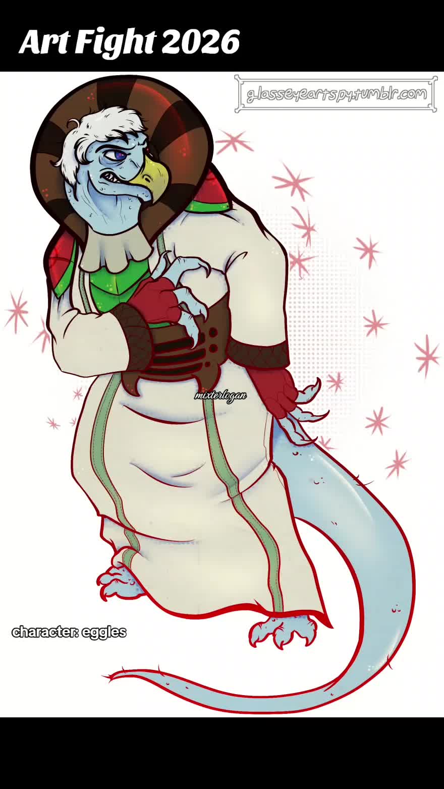 @mixterlogan 🎭 art fight!