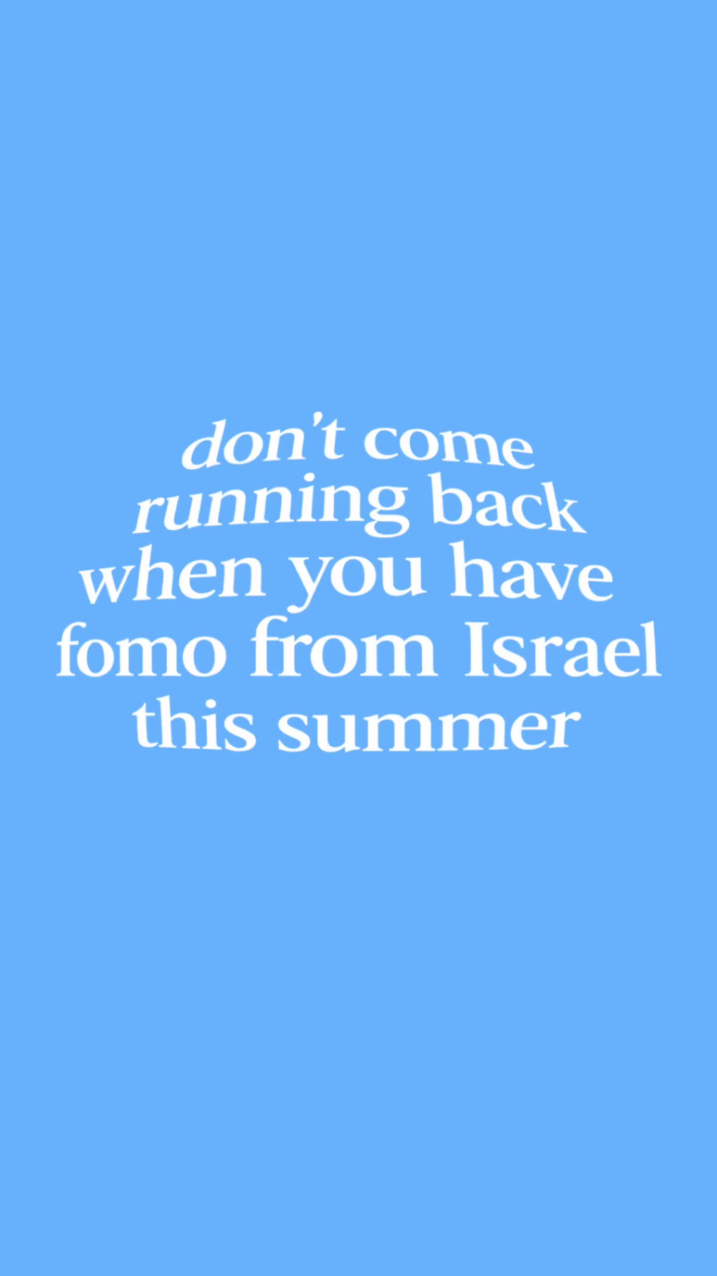 @Birthright Israel