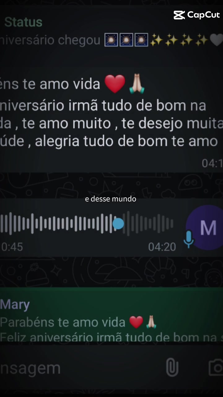 @Maria vit&oacute;ria