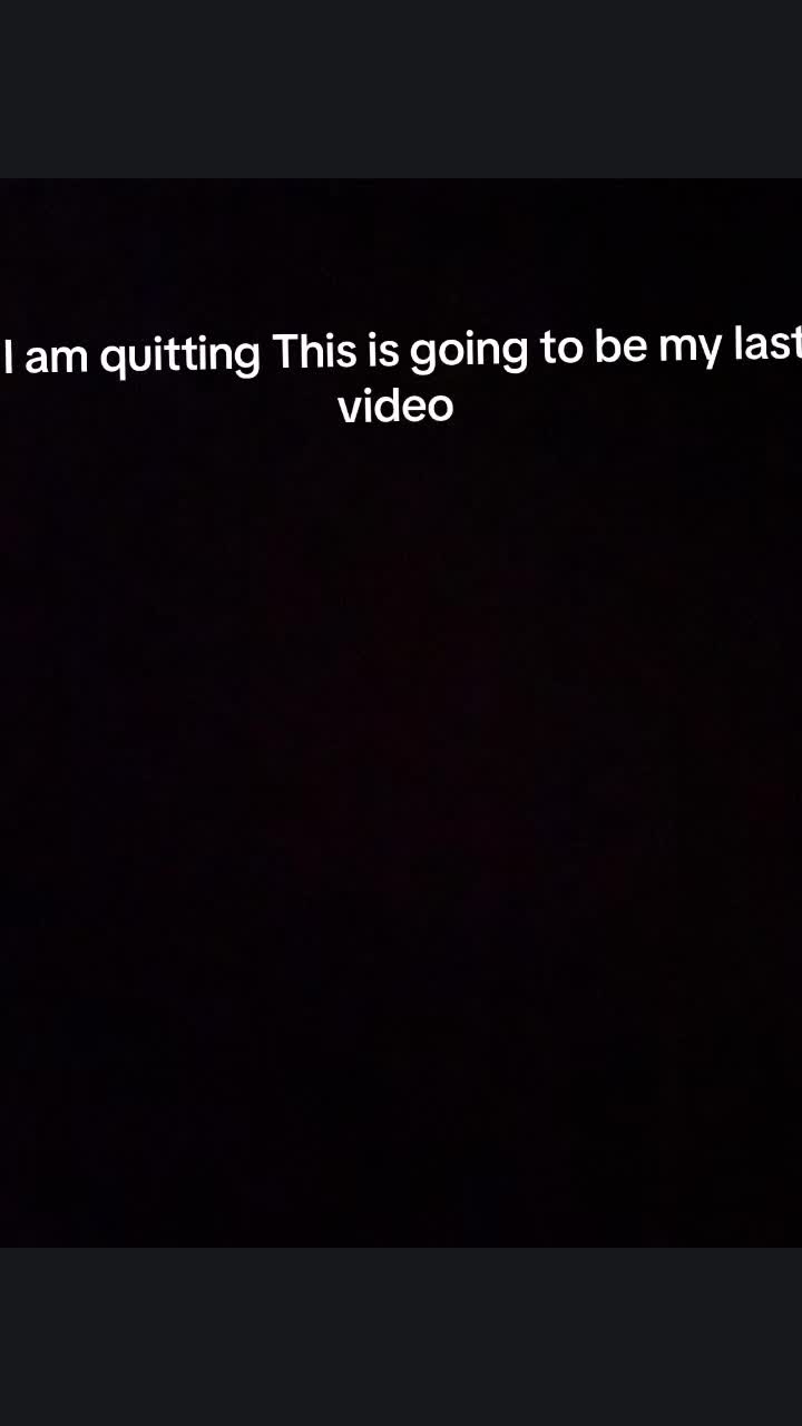 @I’m quitting forever