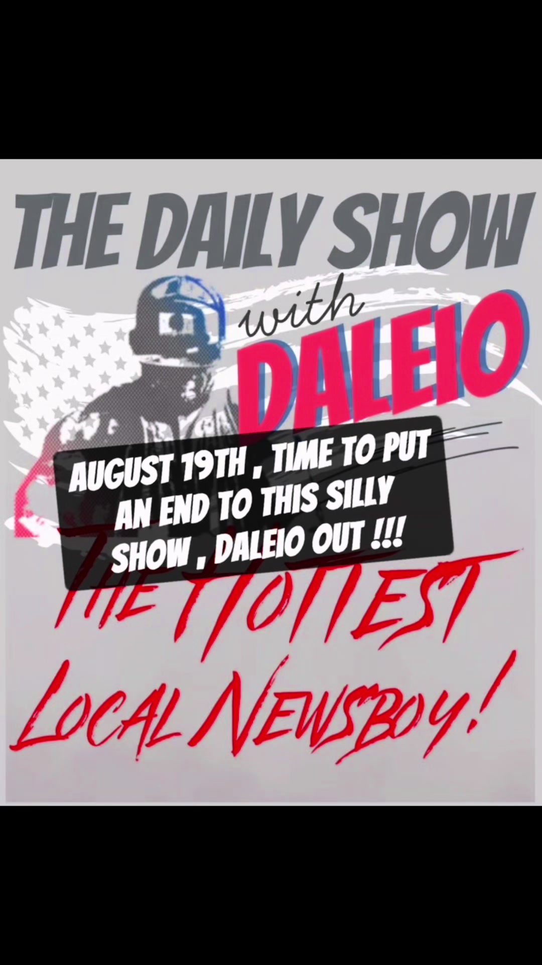 @The daily show with Daleio