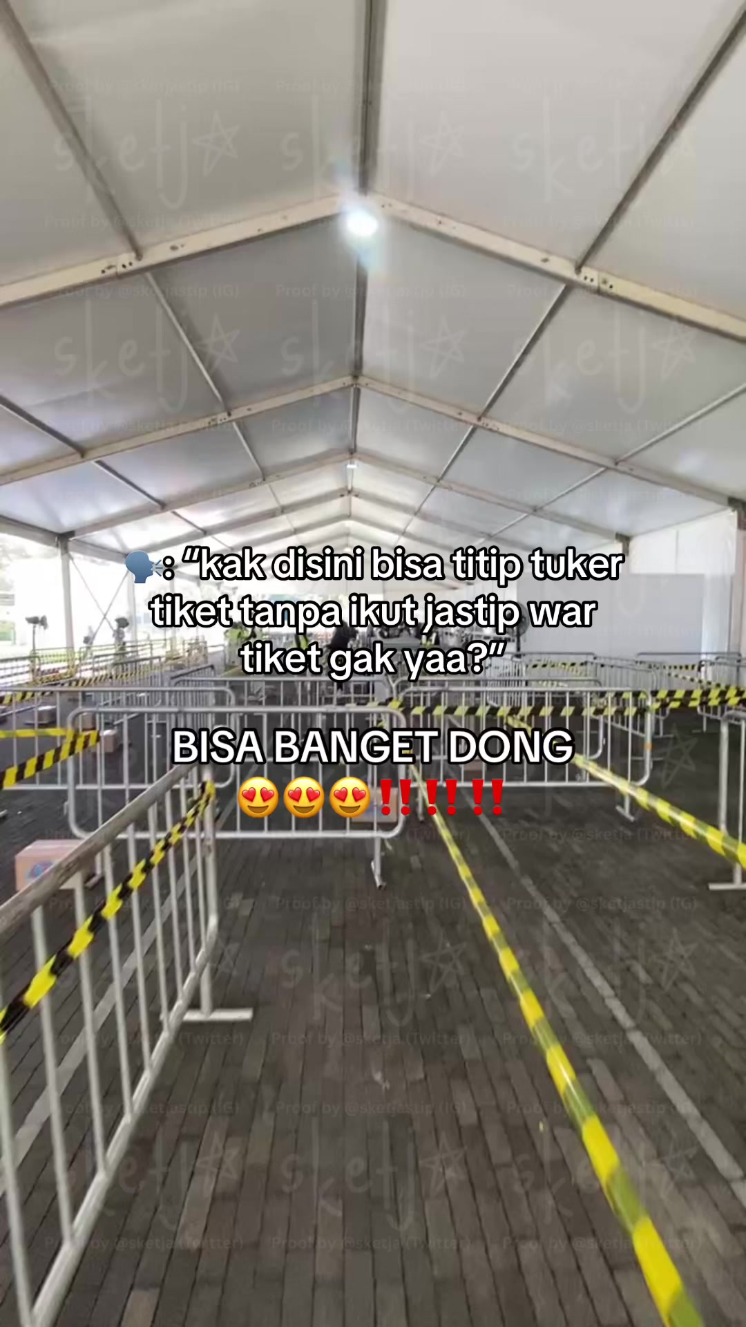 @jastip tiket konser handcarry
