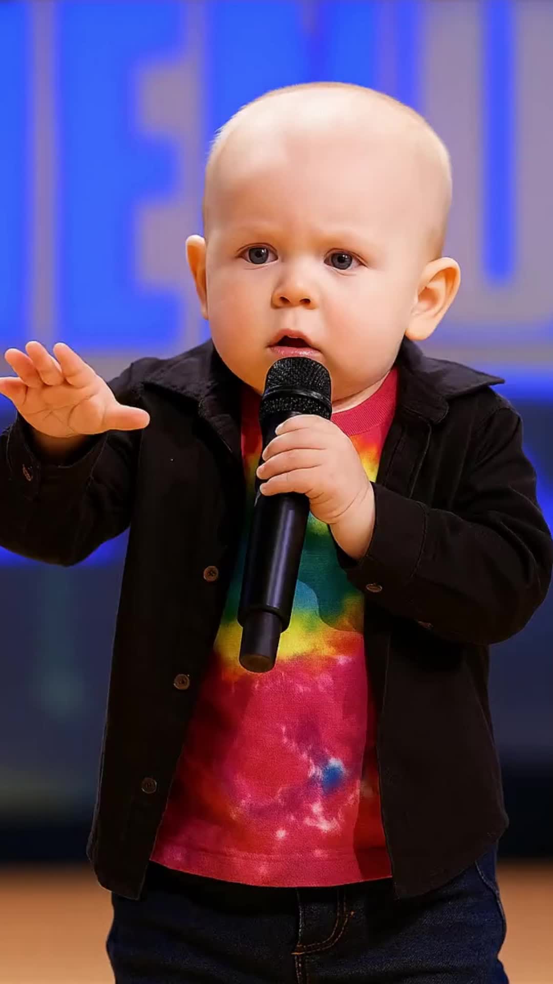 @Funny Baby Mic Drop