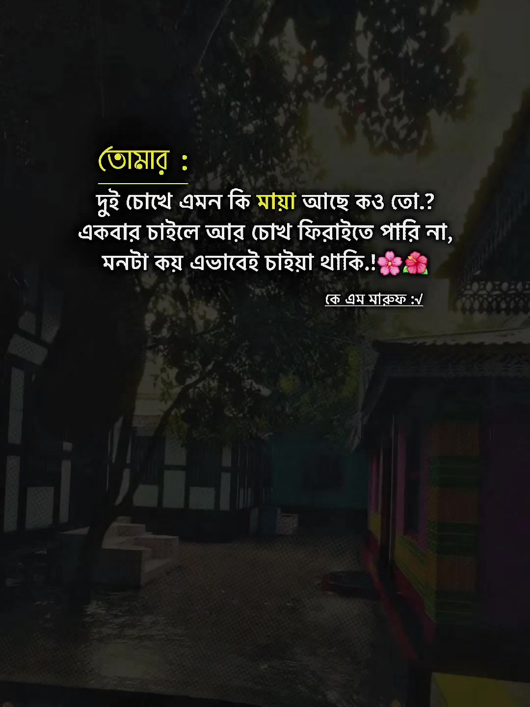 @🌻..কে এম মারুফ..🌻