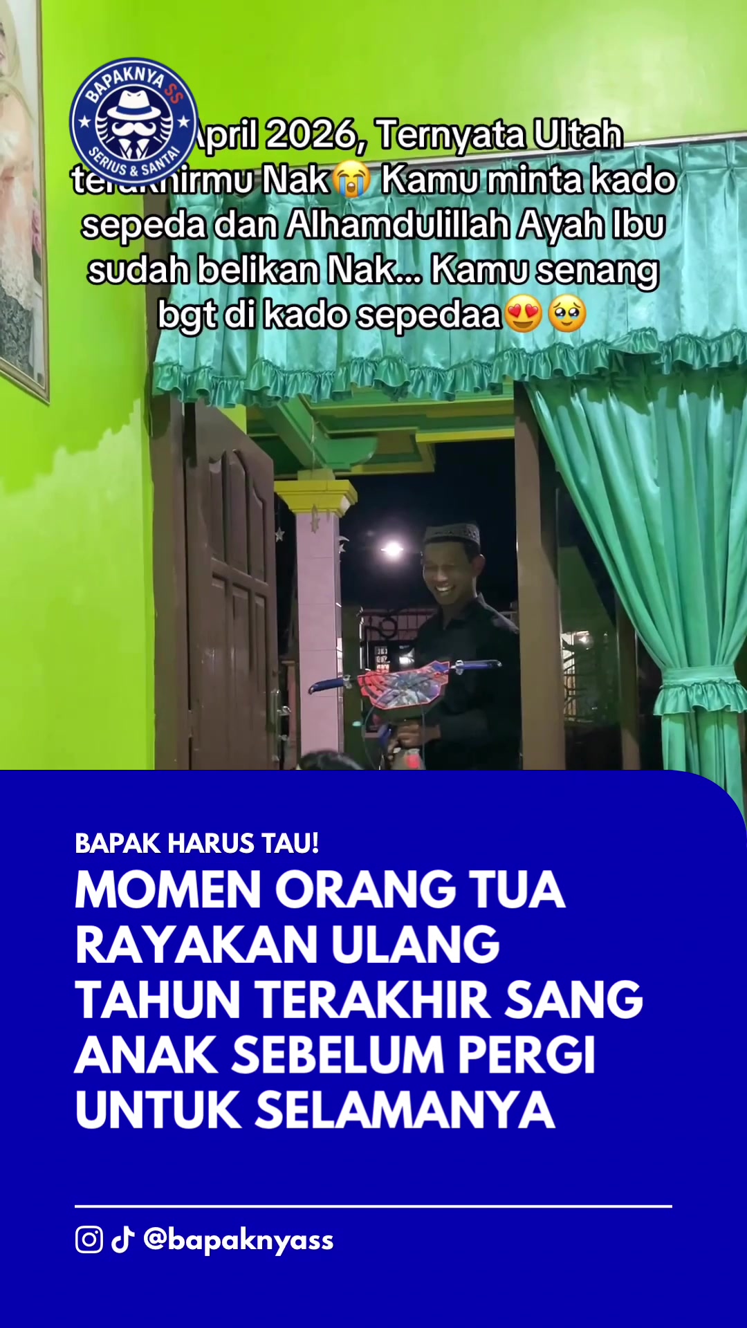 @Bapaknya Serius dan seru