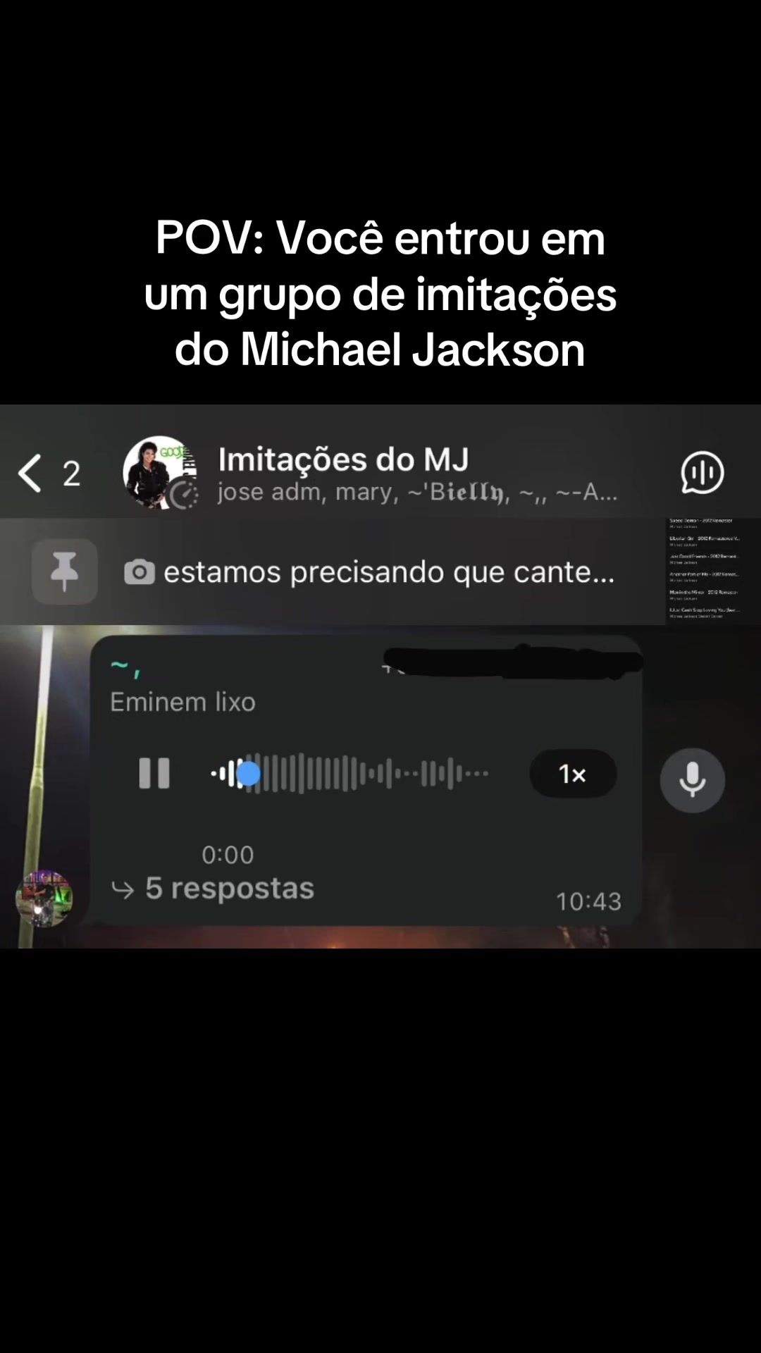 @Michael Imitações