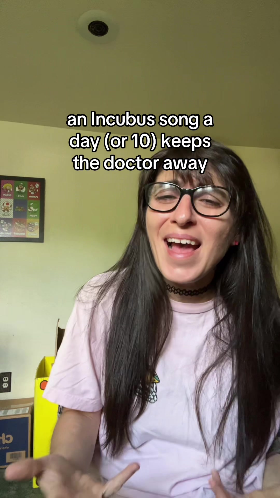 @creepy witch nose lady