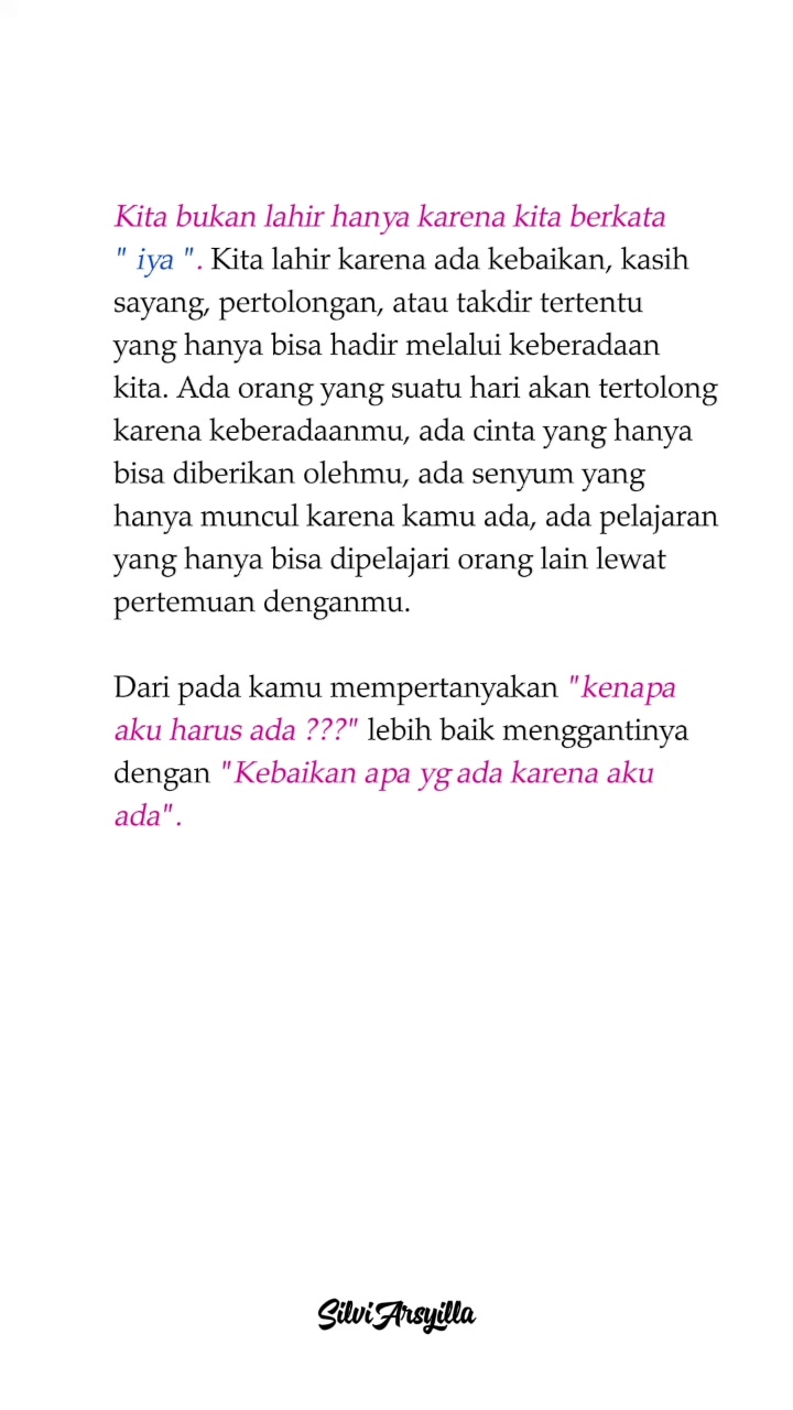 @Silvi Arsyilla