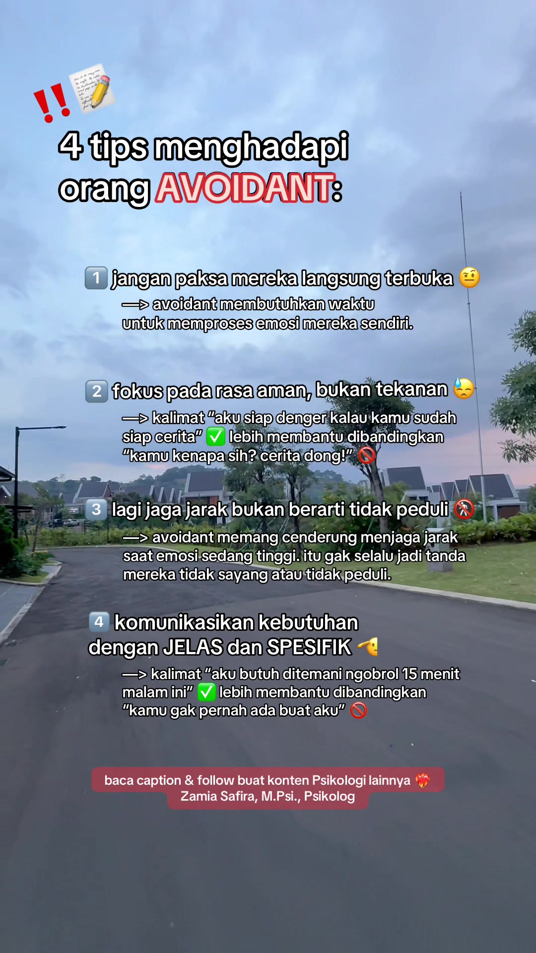 @Zamia Safira | Psikolog Klinis