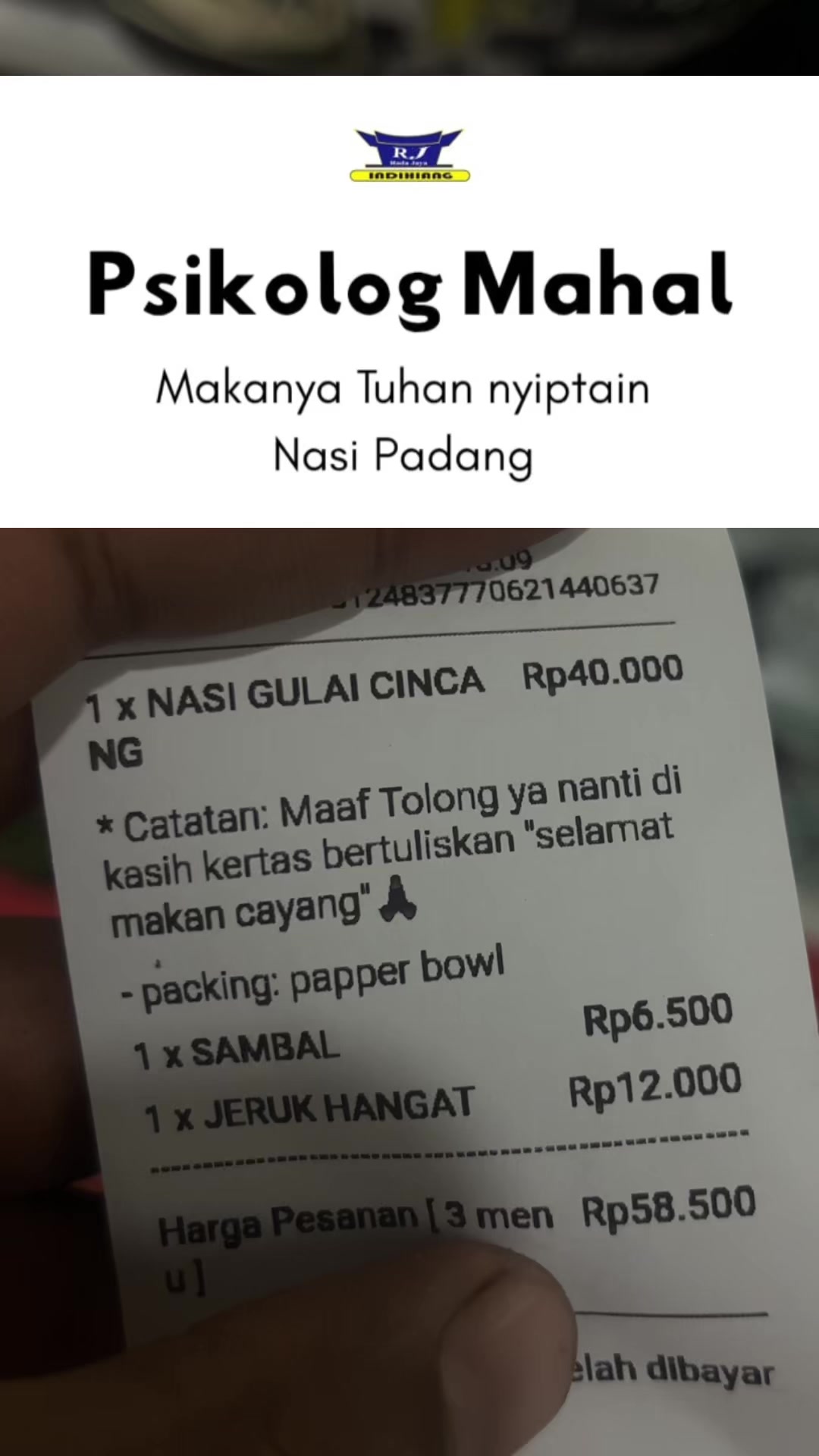 @RM. Padang RODA JAYA