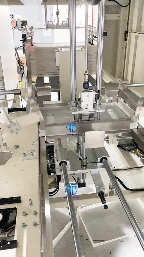 @Hot melt glue tray former