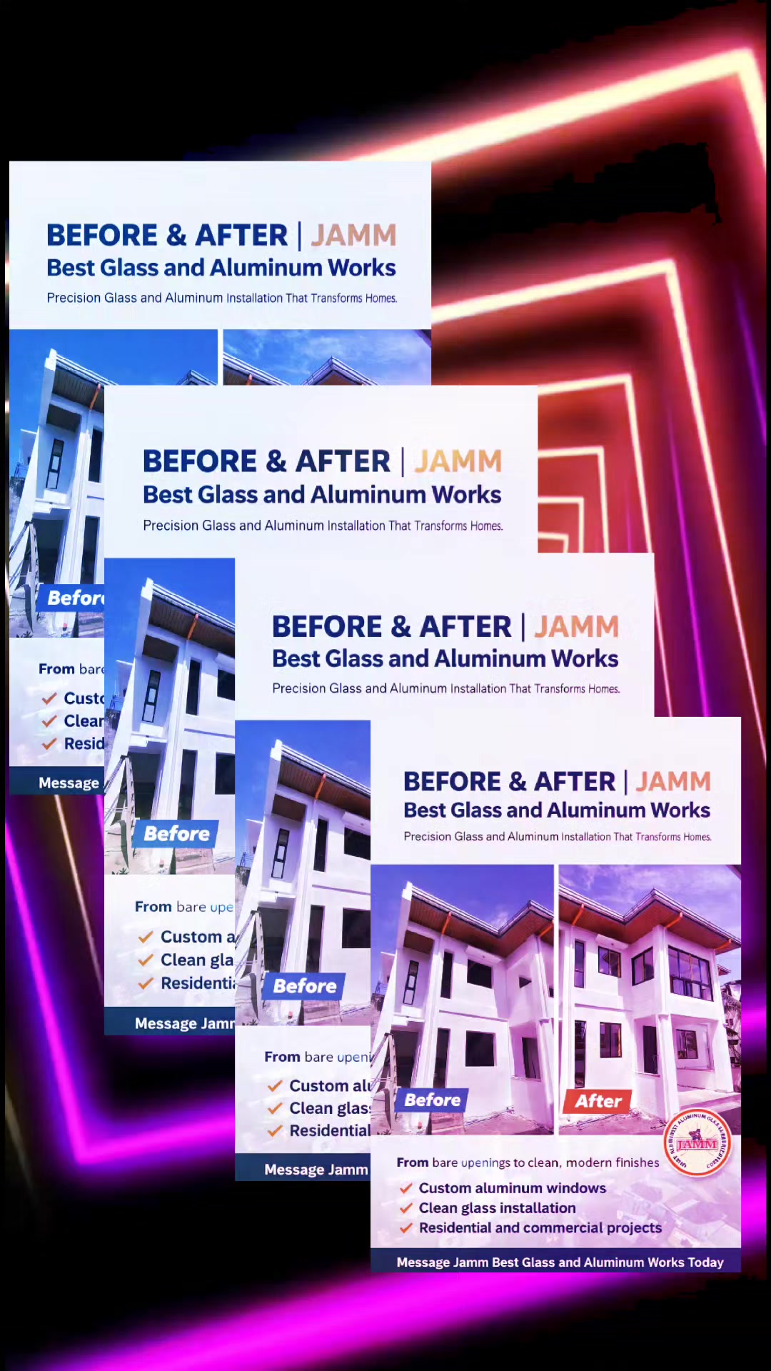 @jamm glass and aluminum