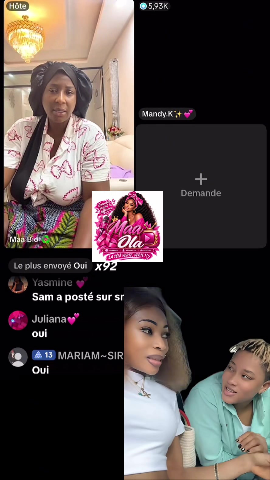 @MAA OLA la t&eacute;l&eacute; verte ♻️