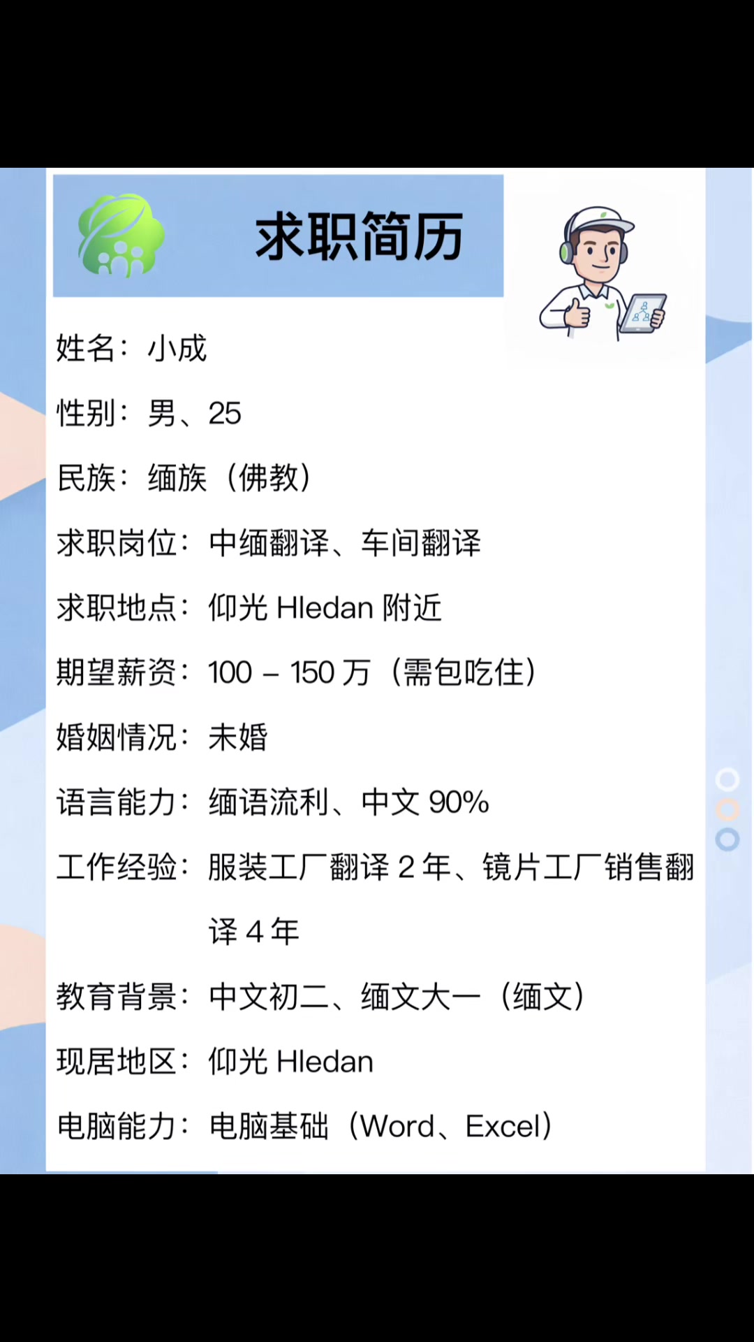 @米乐.人力资源（缅甸）