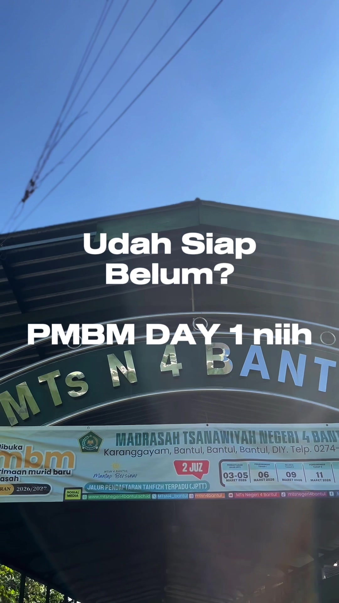 @MTs Negeri 4 Bantul