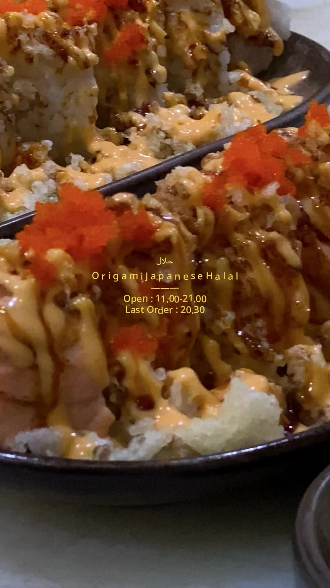 @Origami Japanese Halal