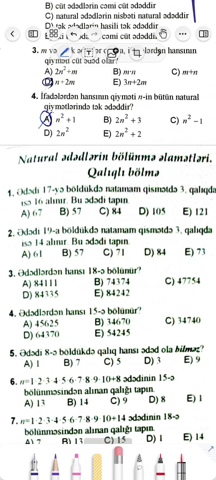 @Riyaziyyat hazırlığı👩🏫