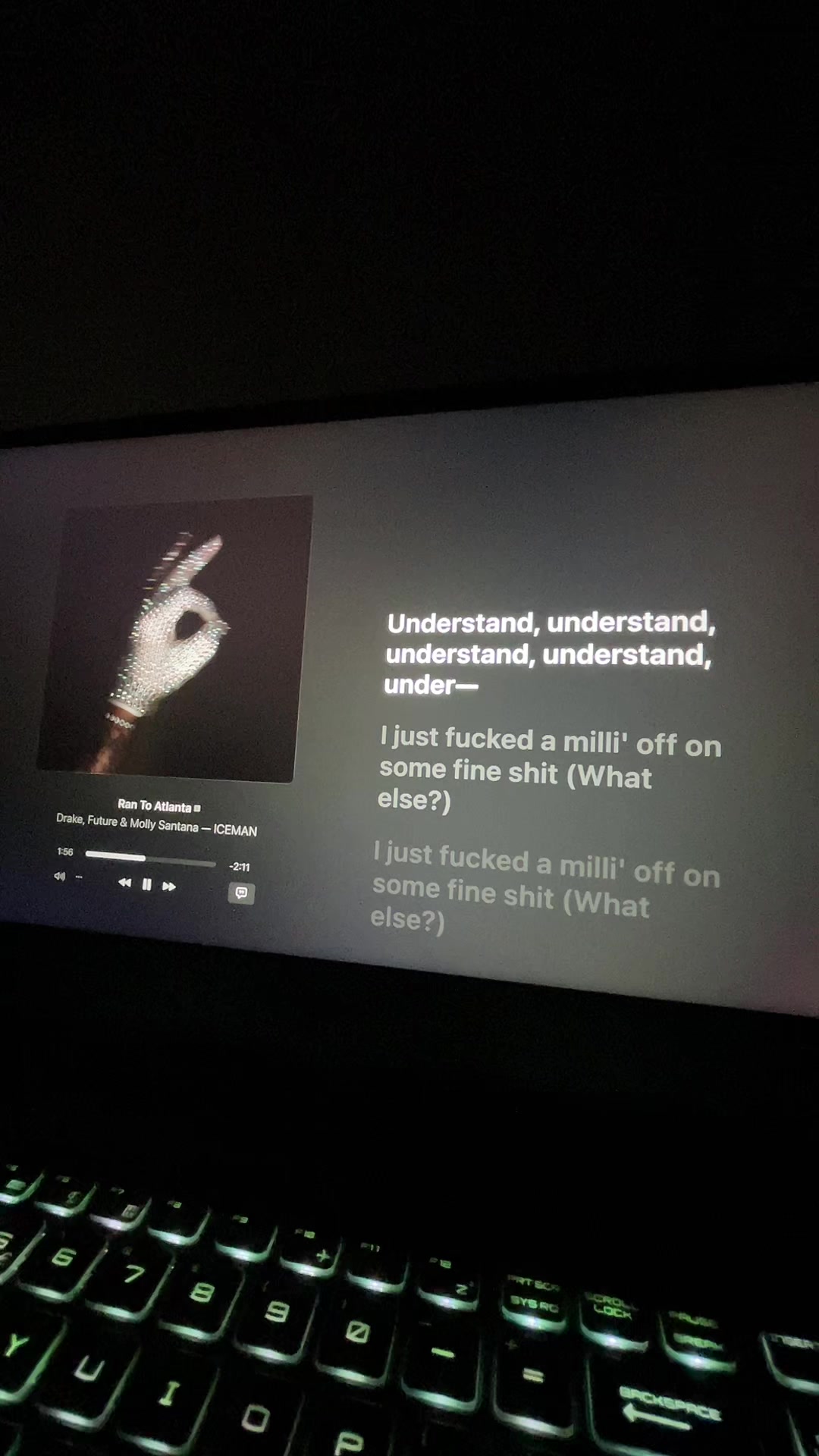 @msilaptoplyrics