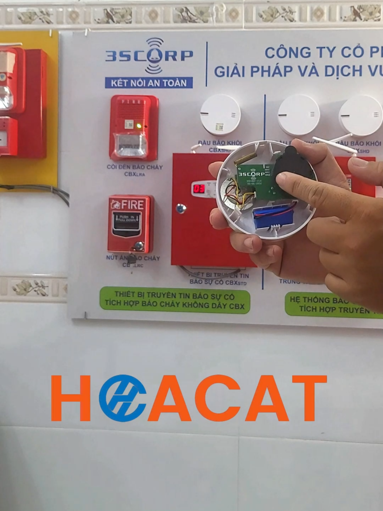 @Thiết bị truyền tin- Báo cháy