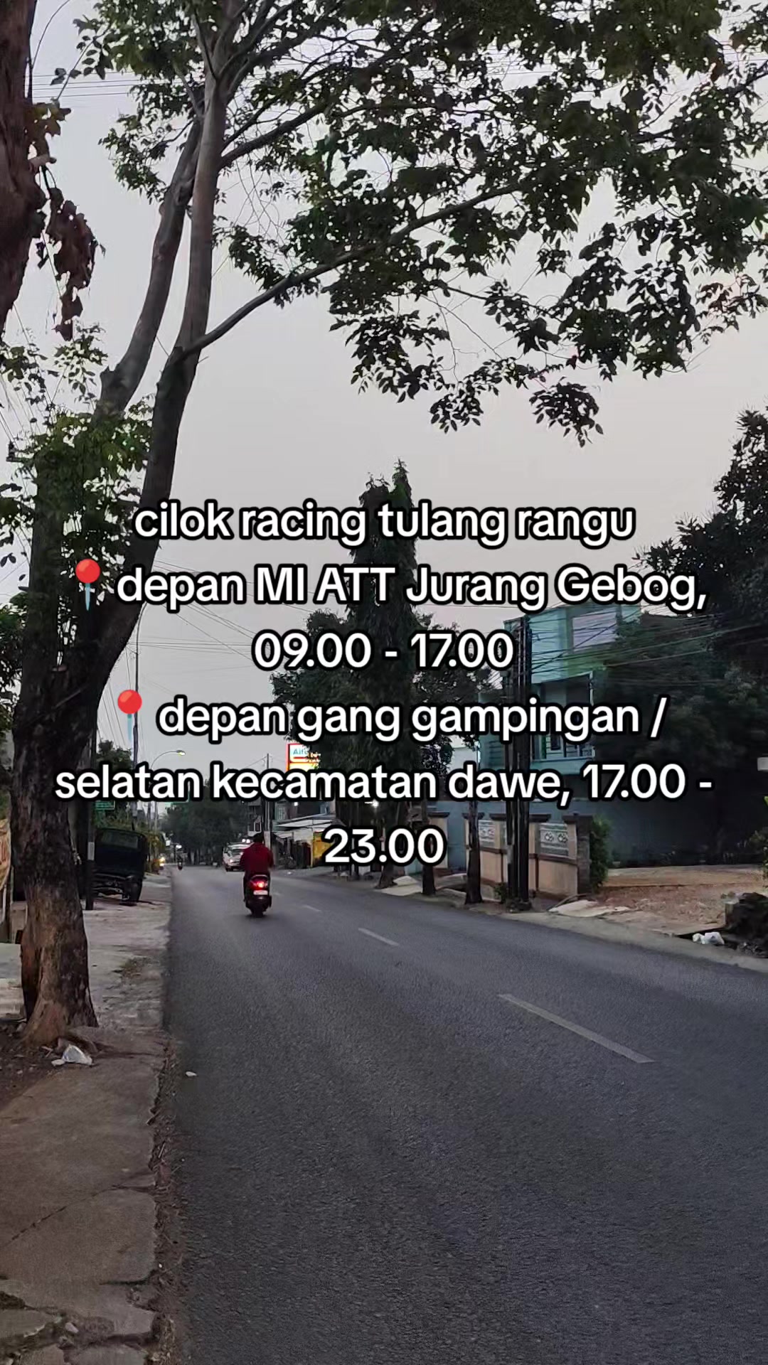 @cilok racing tulang rangu