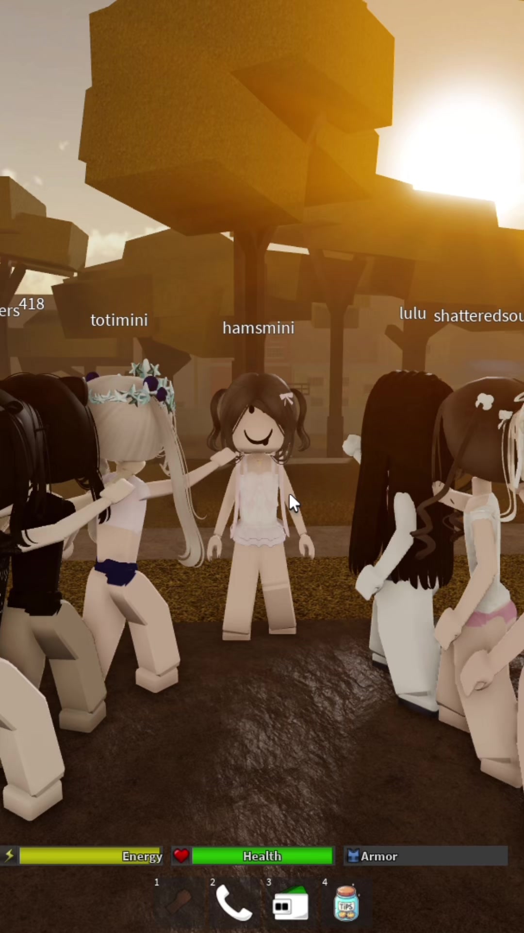@me n the girls!