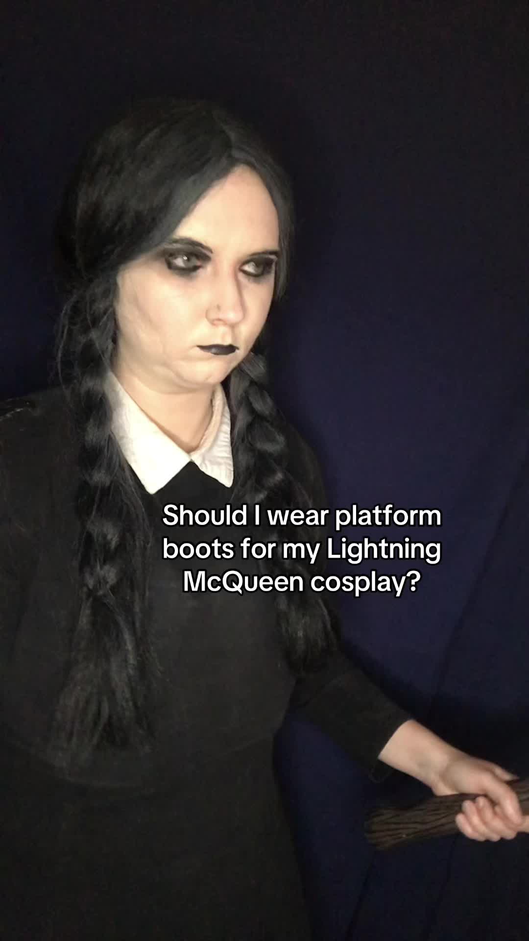 @Wednesday Addams Cosplayer🖤