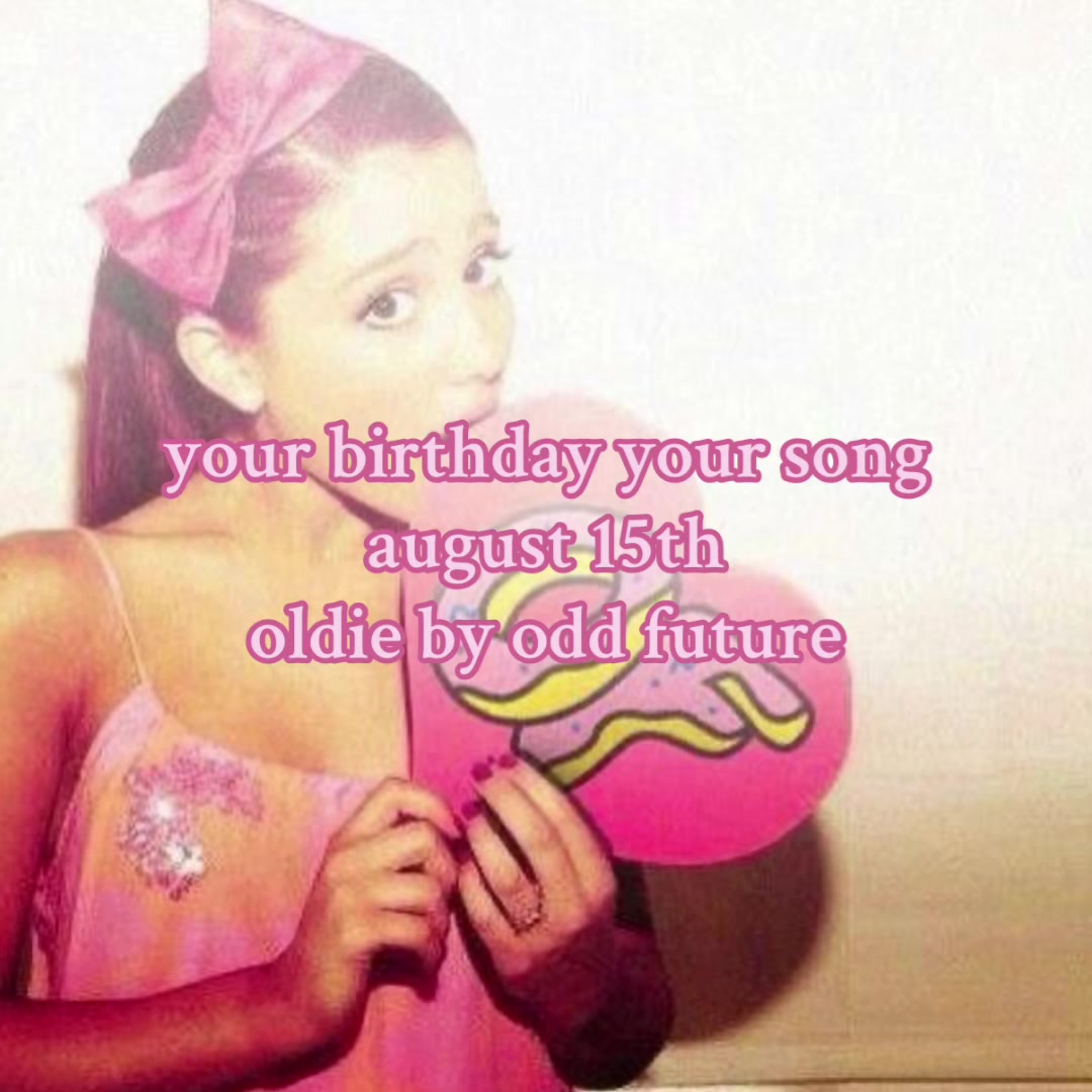 @yourbdayyoursong