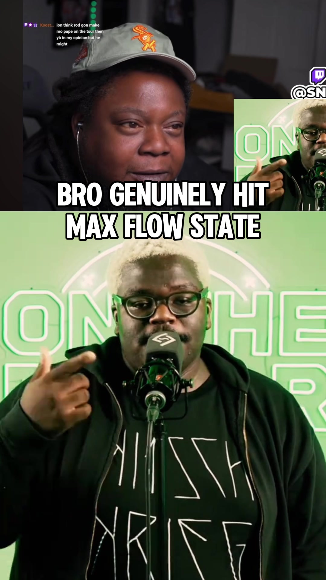 @rap reactions