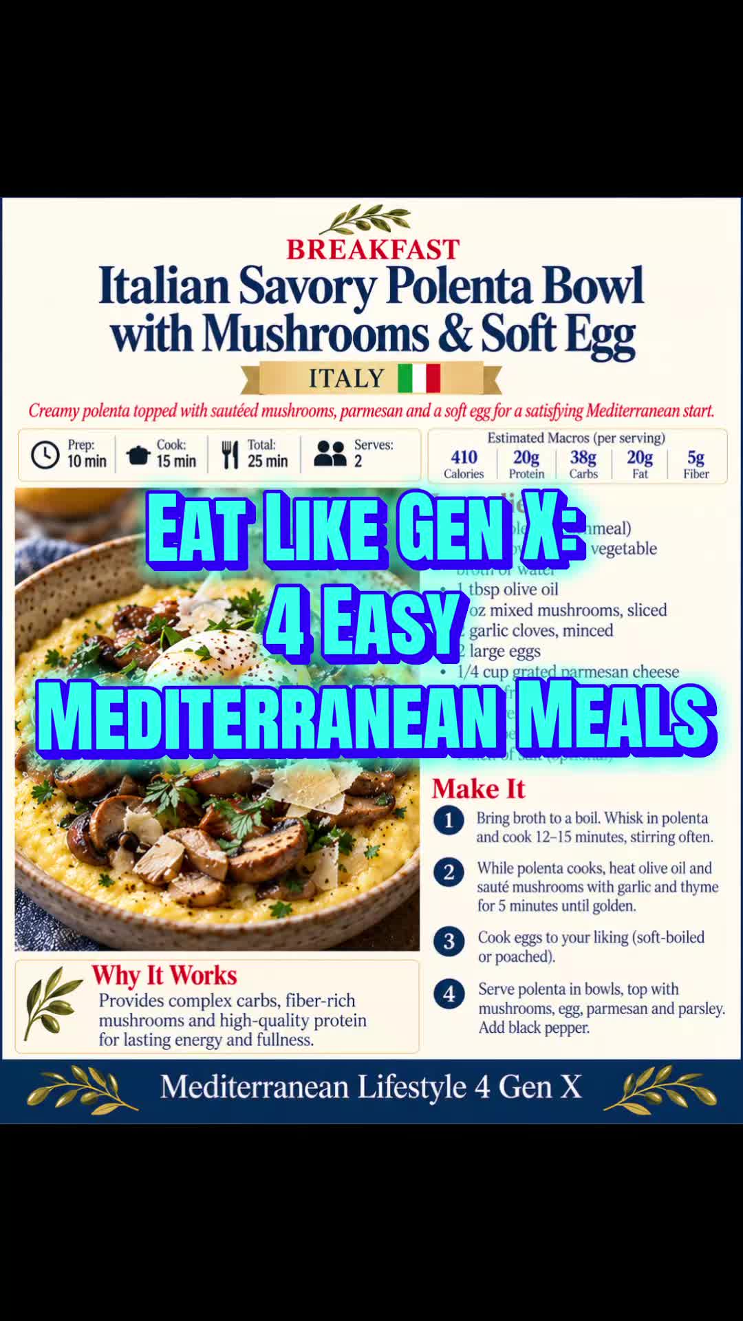 @Mediterranean Lifestyle 4 GenX