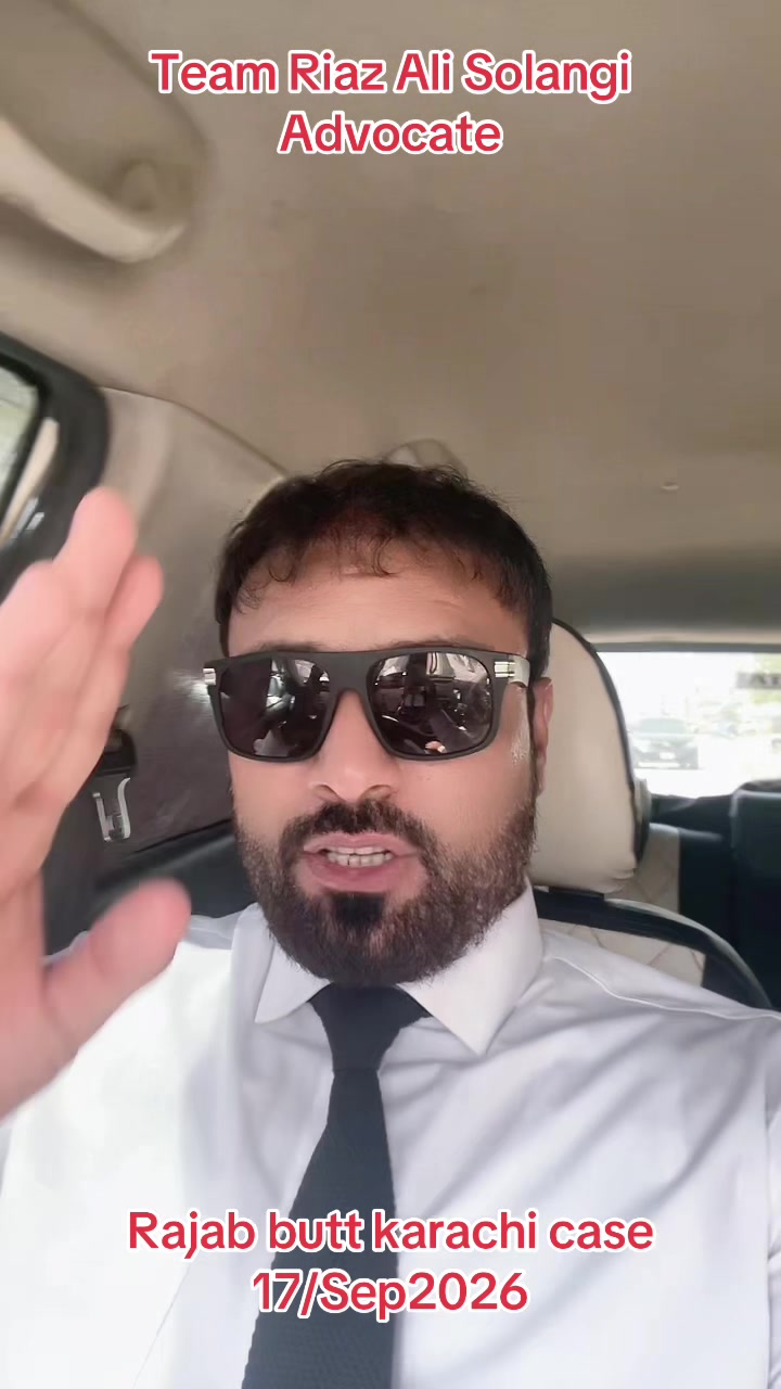 @Advocate Riaz Ali Solangi
