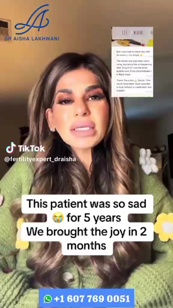 @Dr Aisha Lakhwani fertility