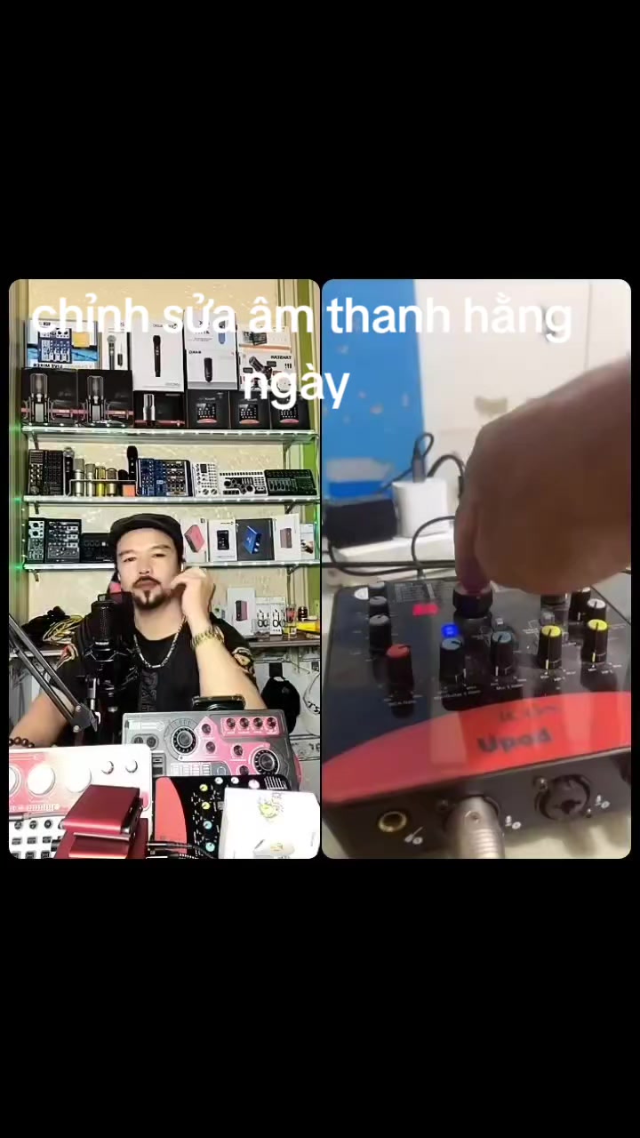 @HOÀNG LONG míc hát live