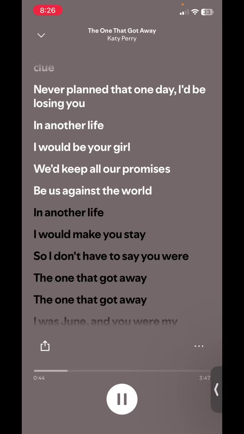 @Song of the dayyyy