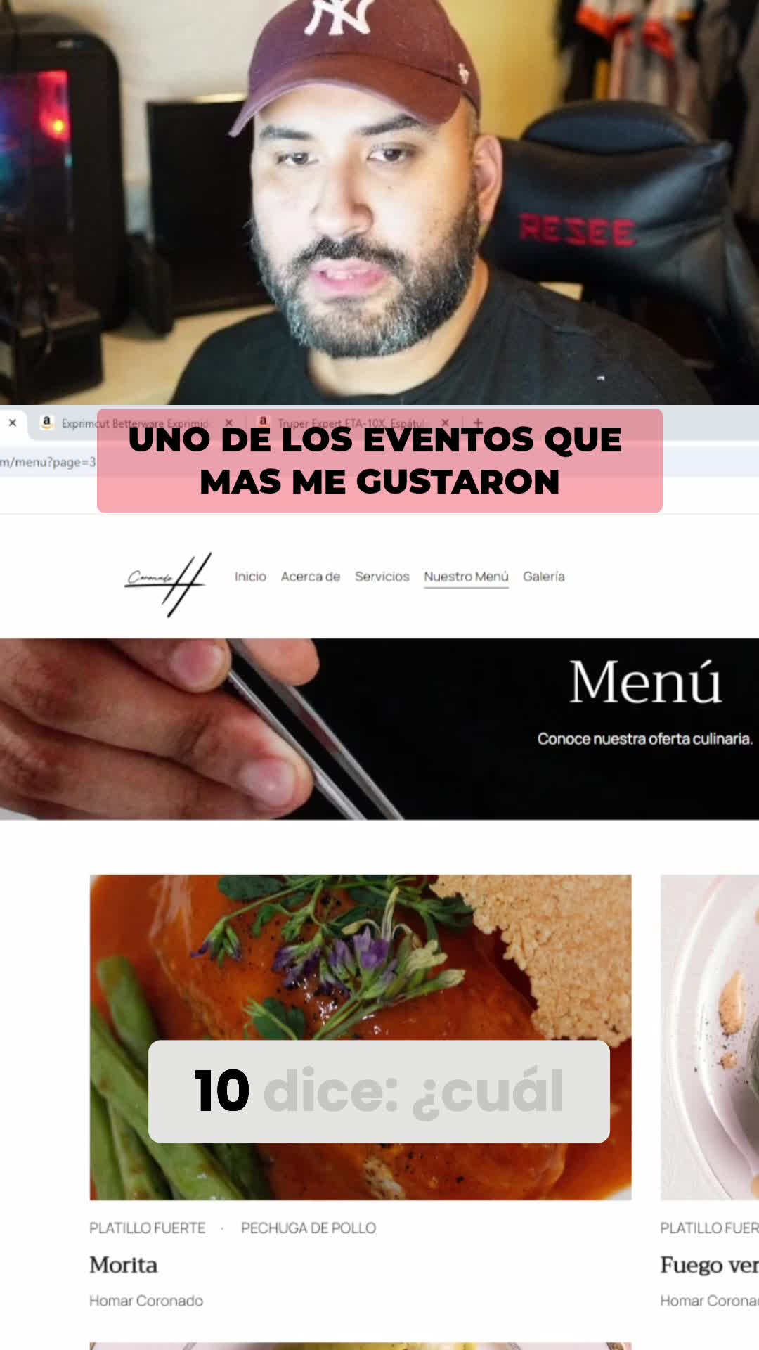@Chef Homar Coronado