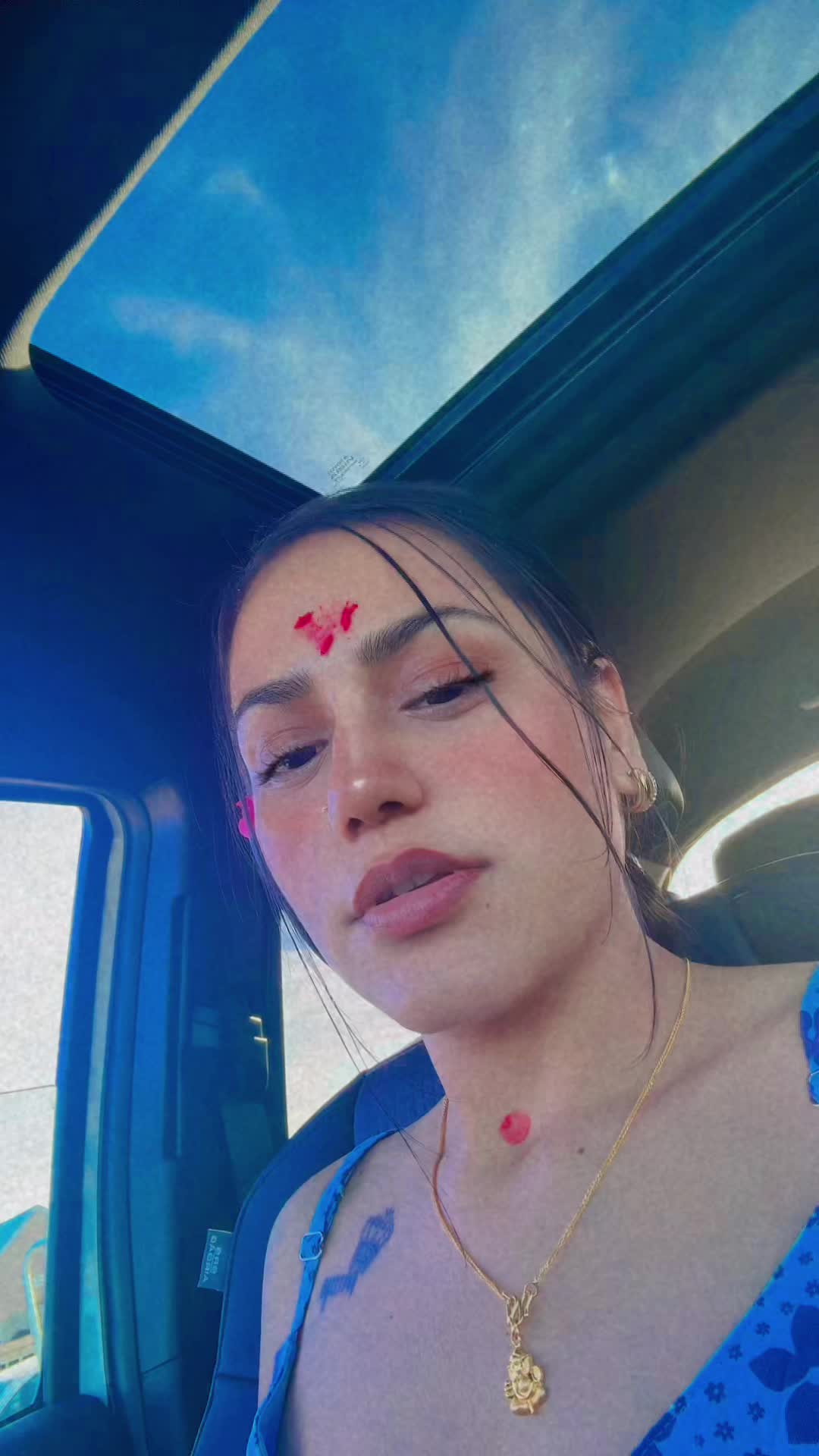 @:)
