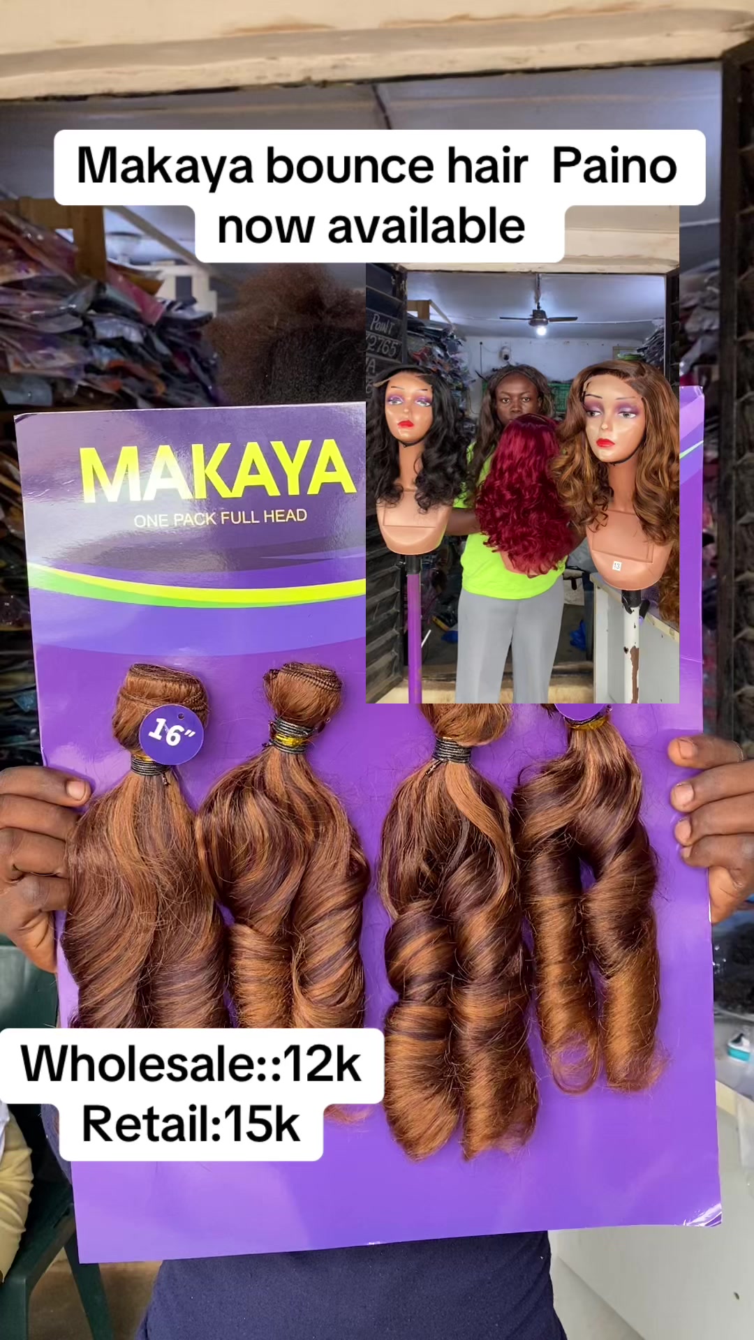 @*HAIR VENDOR IN AYOBO*