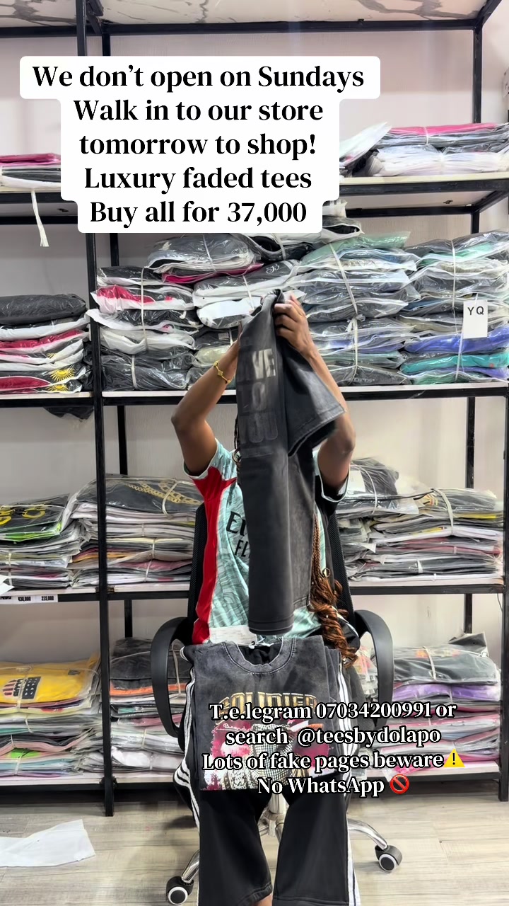 @TEES VENDOR IN IBADAN