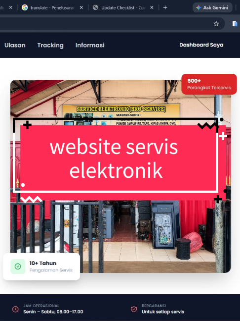@Jasa Pembuatan Website | G-Dev
