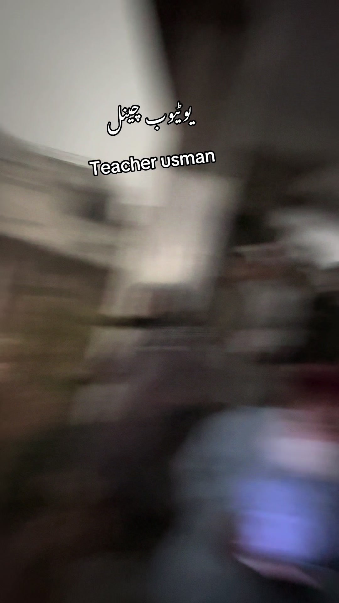 @Teacher Usman