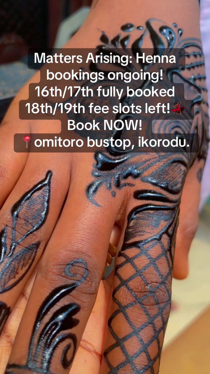 @HENNA ARTIST IN IKORODU