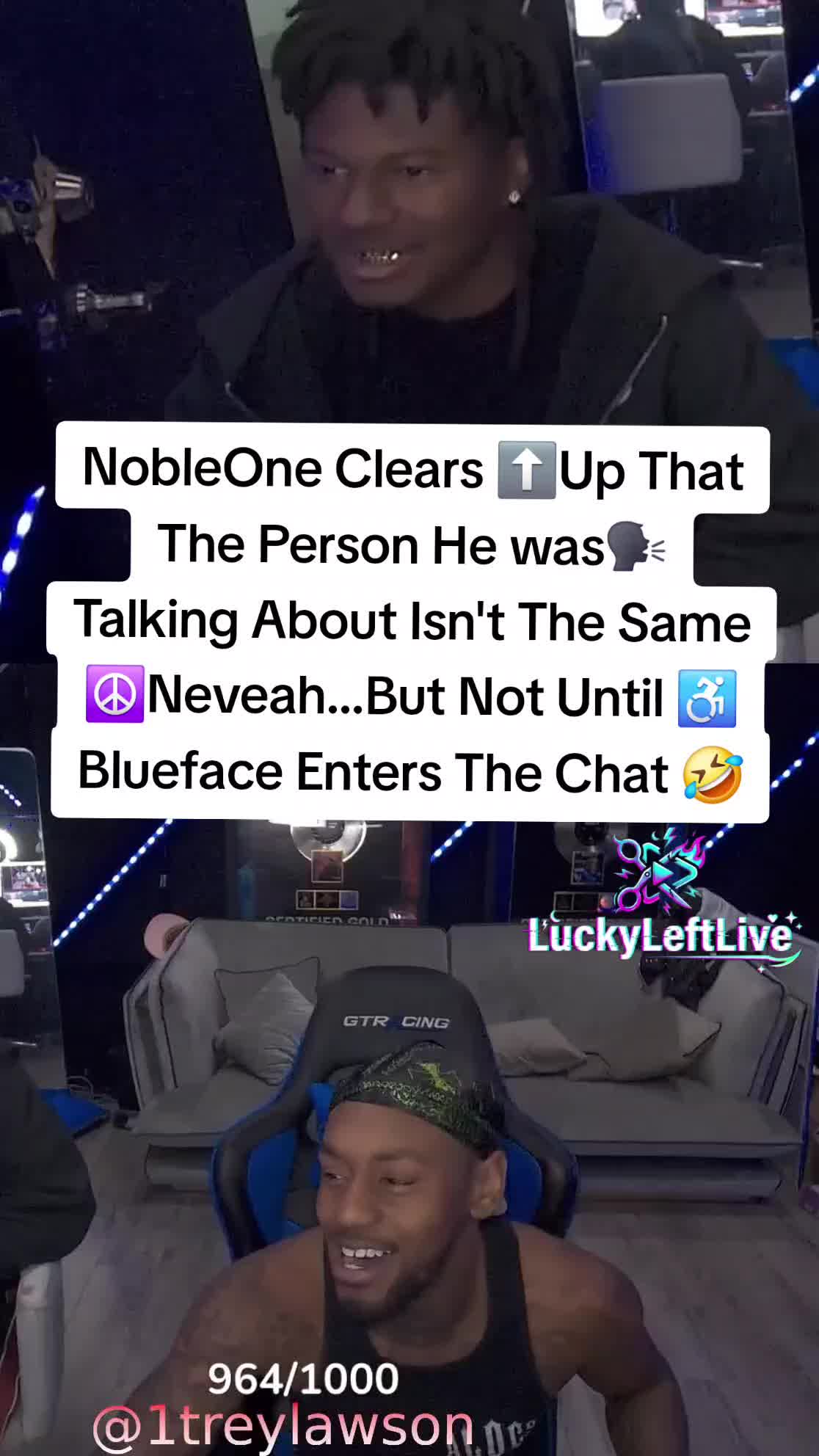 @LuckyLeftLive | Blueface