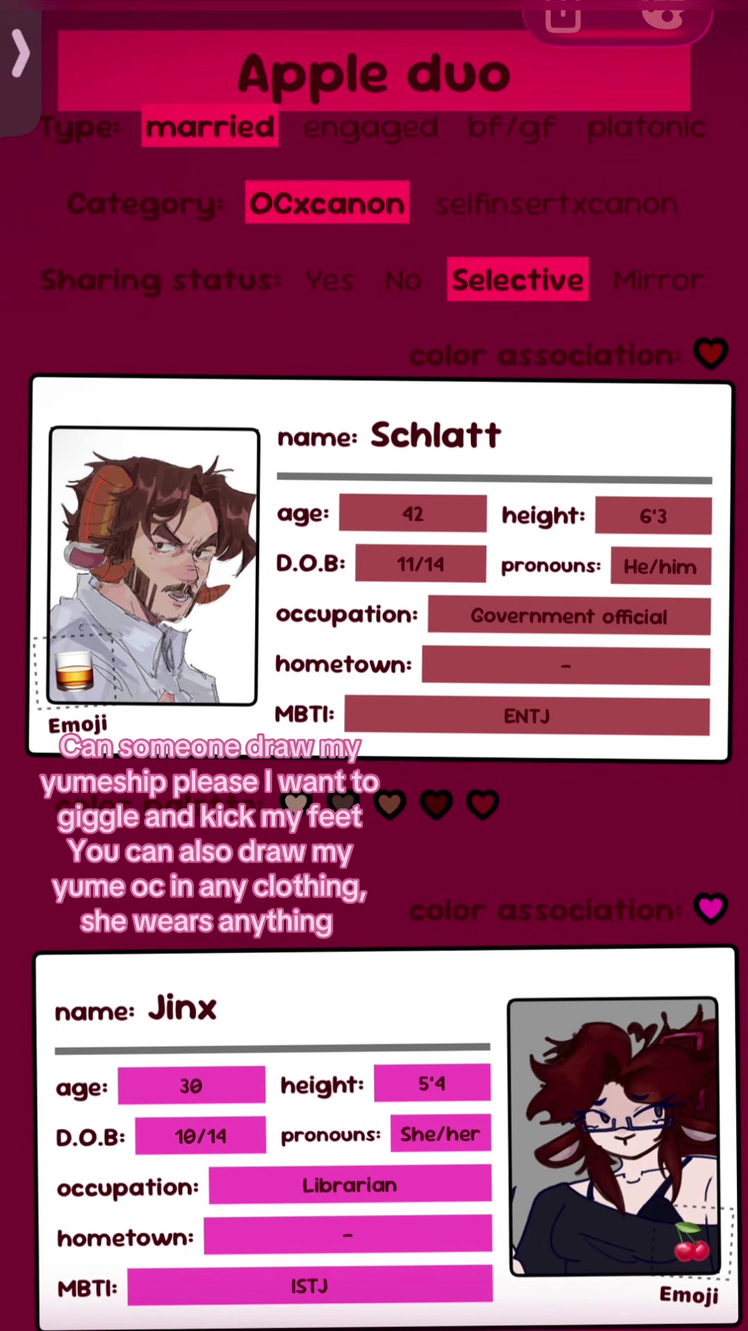 @⚓︎jinxd (c!Schlatt&rsquo;s wife)
