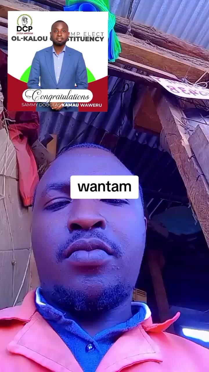 @Hon Gatitu wa kanyenyaini