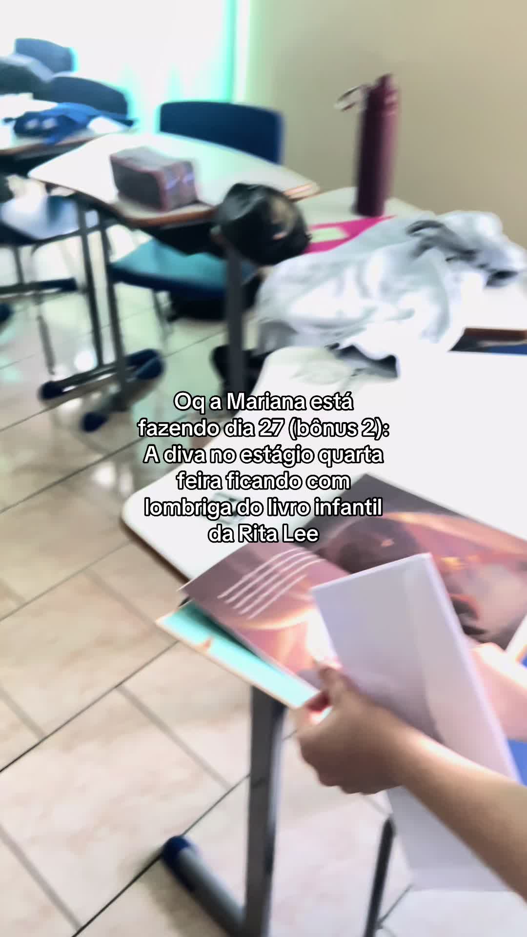 @oq a Mariana está fazendo 🙄