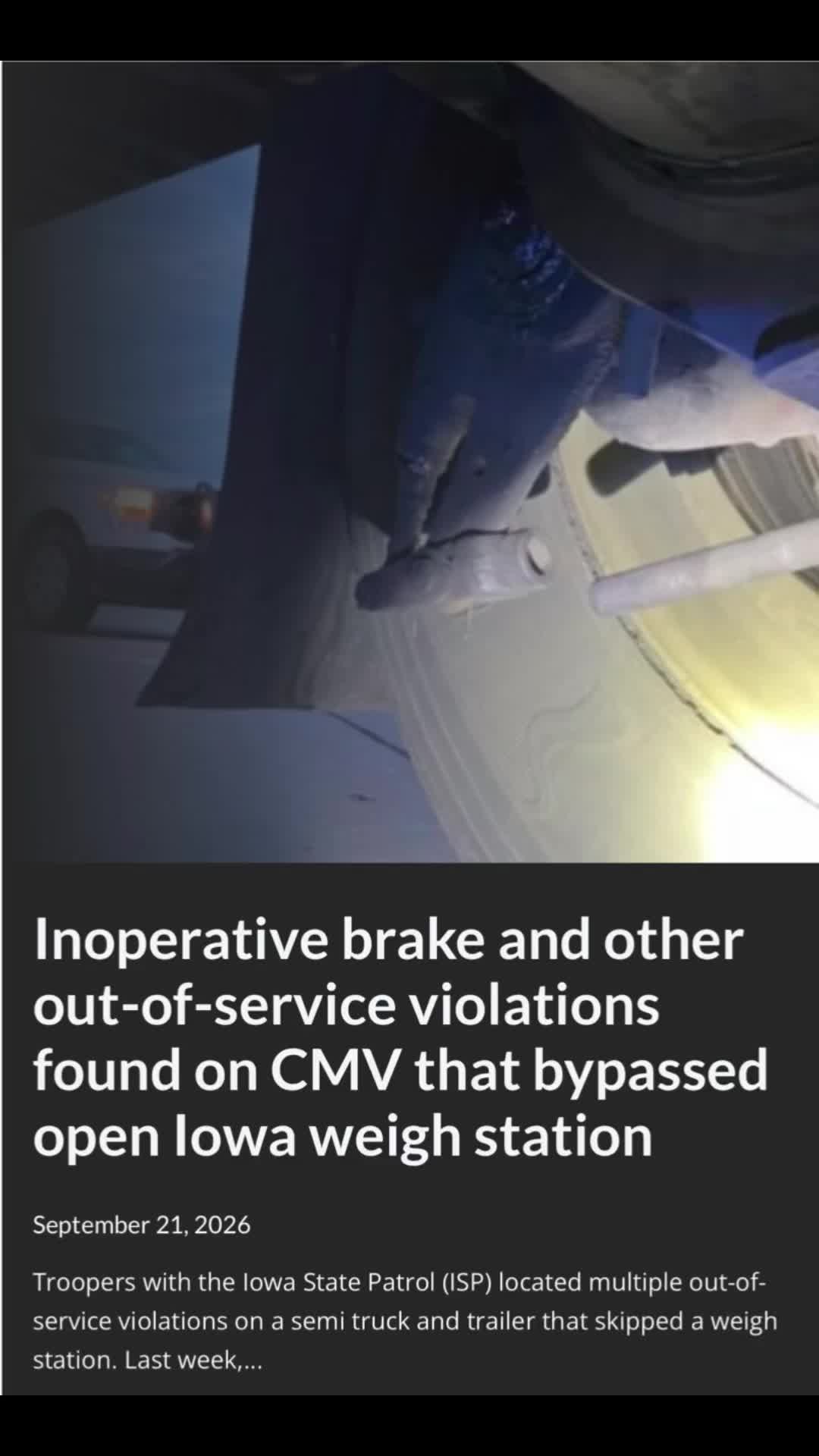 @brightfuture497 Trucking news