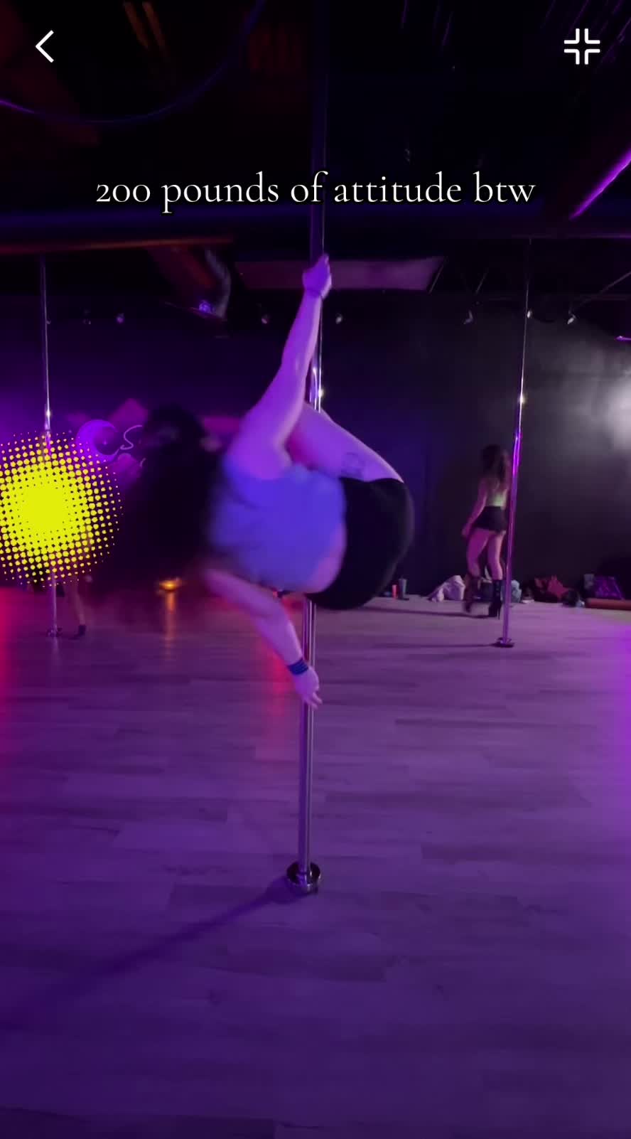 @Not a Tiny (pole) Dancer
