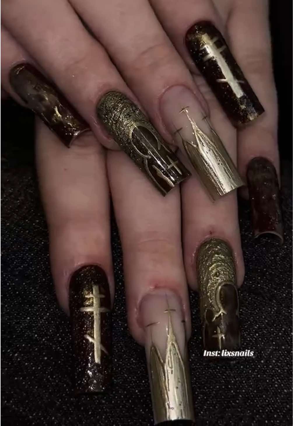 @lixsnails | kyiv crazy nails ☆